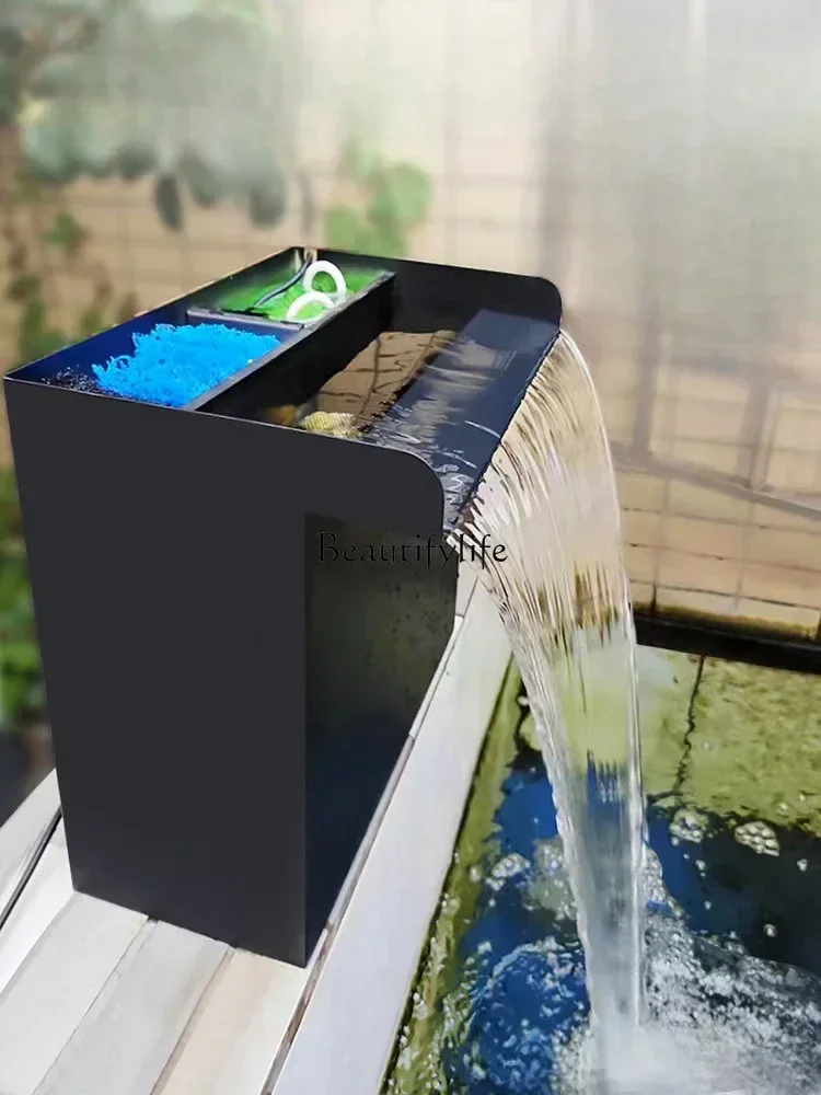 

Fish Pond Filter Fish Farming Water Circulation System External Water Pump Oxygen Generation All-in-One Machine