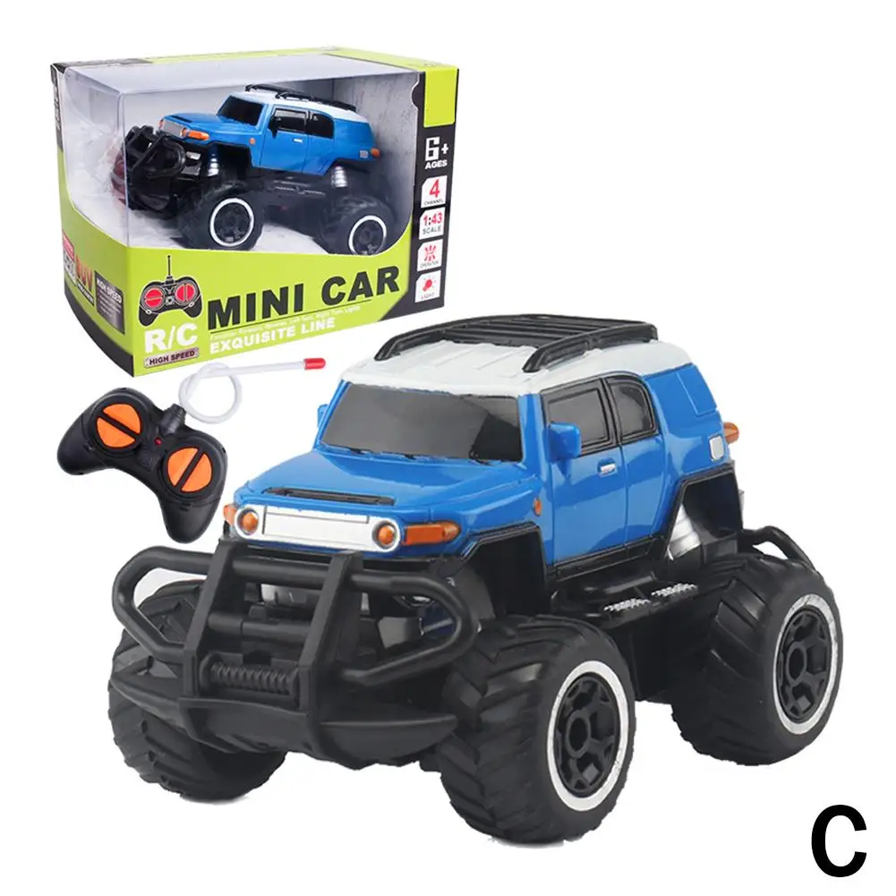 Children's Remote Control Electric Wireless Off-road Boy Control RC Model Kids Gifts Toy Cool Remote Cars Personality Vehic K6U5