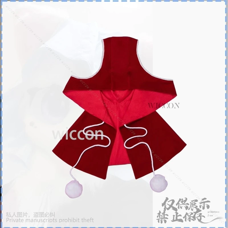 Furry คอสเพลย์อะนิเมะสัตว์ตัวช่วยสร้างแม่มดแฟนซีน่ารักหวาน Y2K Cutecore Hooded Cloak Capes Party Fox Catsuitable # @ # &คูล^Cos@!