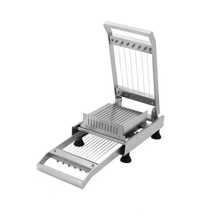 Adjustable Stainless Steel Manual Meat Cutter 2/2.5/3cm Beef Lamb Slicer for Catering Shop