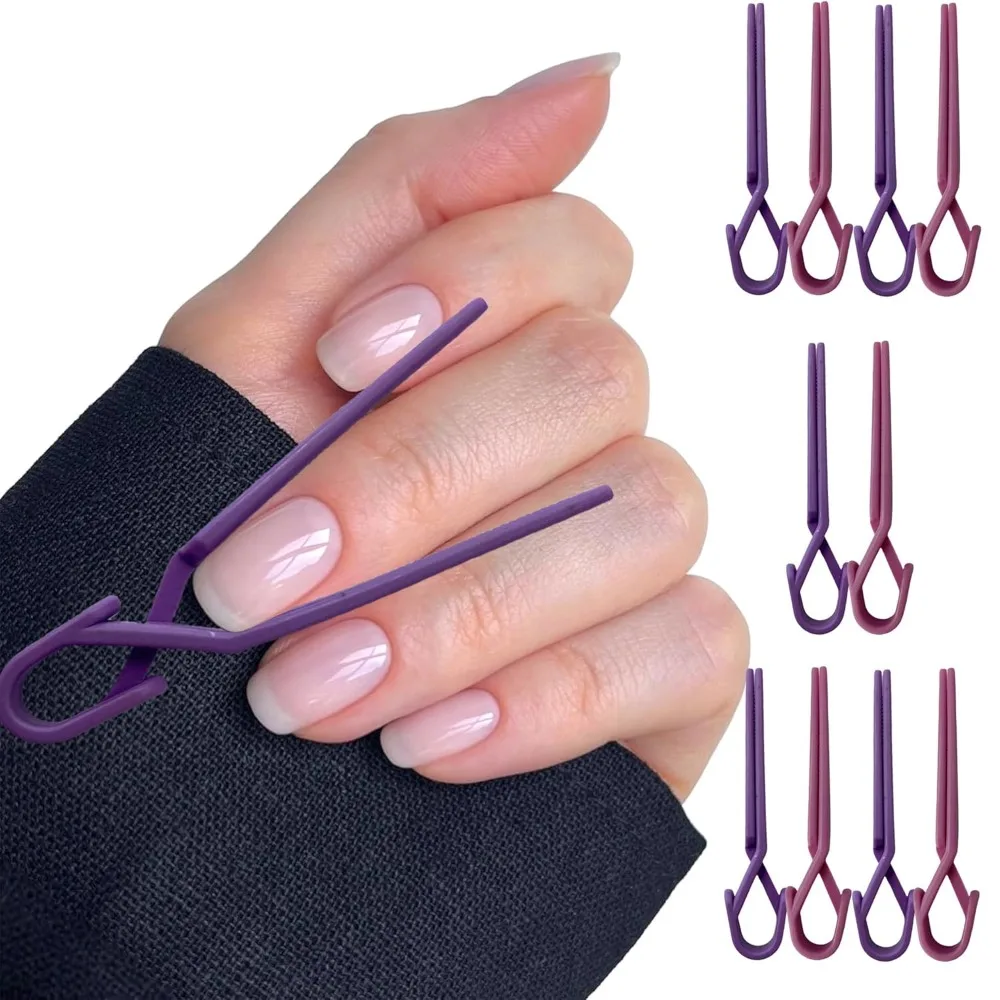 40pcs Nail Clip Shaping Clip Paint Spill-proof Mixed Color Nail Painting Protection Clip To Prevent Paint Leakage Nail Tools