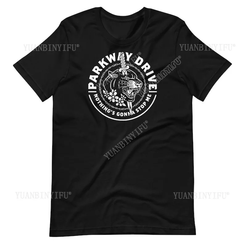 

Parkway Drive Metalcore T-Shirt: Extreme Metal Music Fan Gift Gothic Death Metal Band Round Neck Pure Cotton, Short Sleeve Shirt