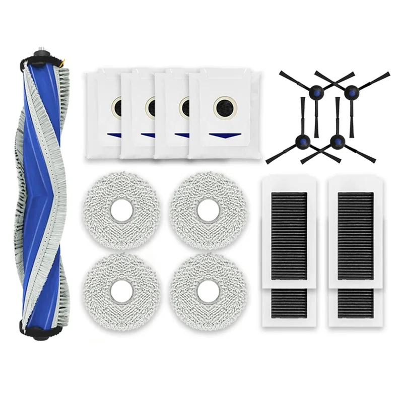 Stable-For ECOVACS DEEBOT X5 PRO Robot Vacuum Cleaner Mop Cloth Hepa Filter Dust Bag Accessories Replacement Spare Parts