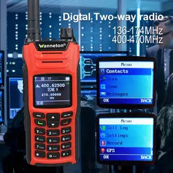 Walkie Talkie UHF VHF Digital DMR Recording GPS APRS Distance measurement 10W Professional Amateur Two Way Radio