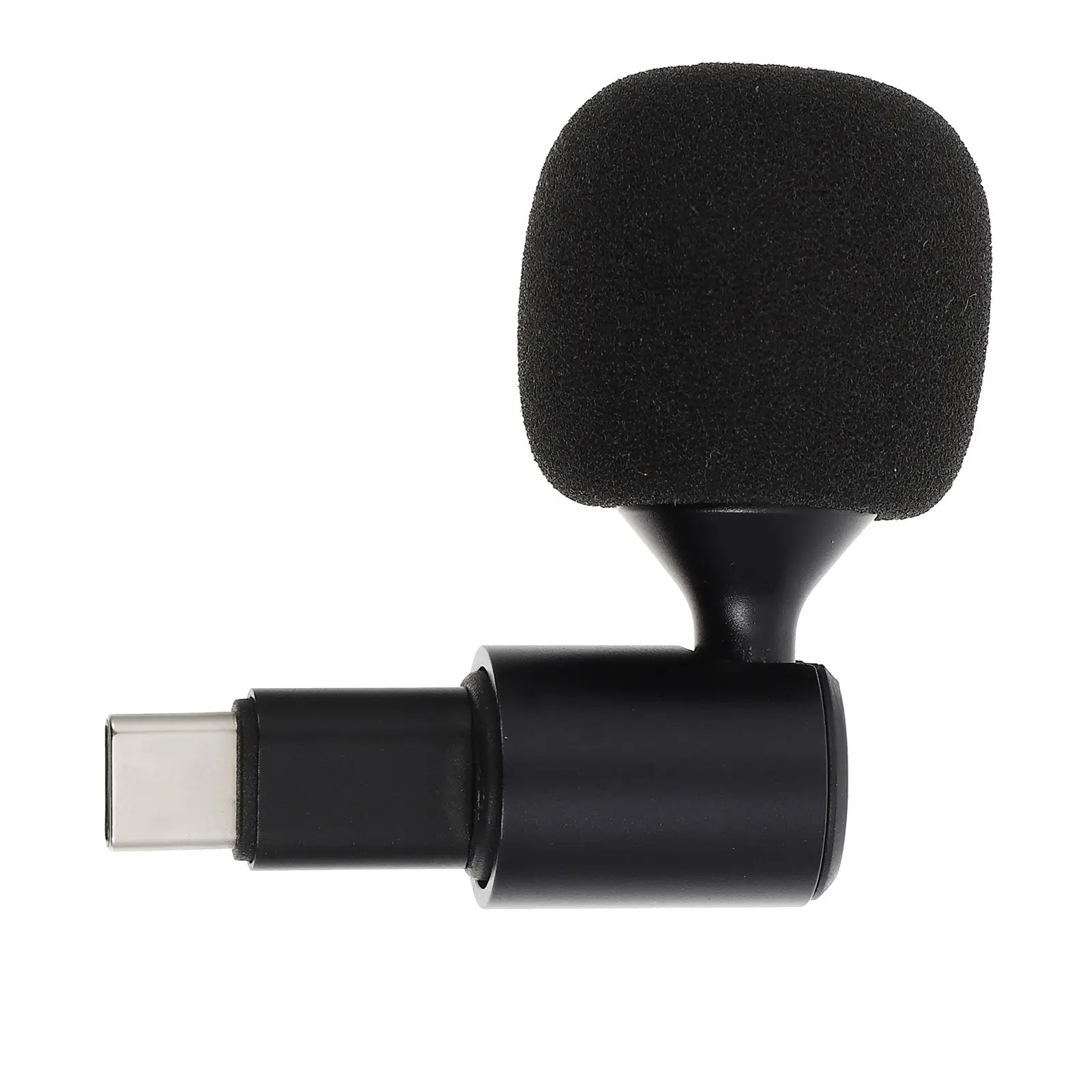 

Bendable Live Streaming Microphone -C USB-C for Phone Laptop Tablet Sponge Cover Gaming Voice Call Karaoke Singing