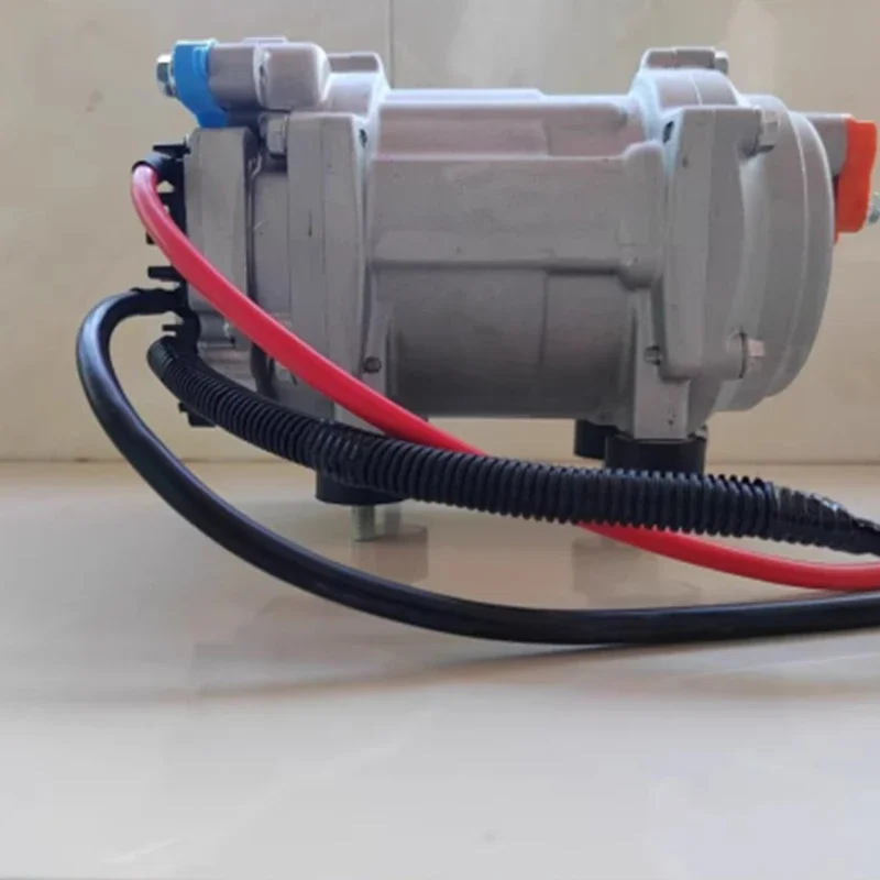New Truck Truck RV Retrofit Parallel General 12/24v Parking Air Conditioning Electric Compressor with Electronic Control