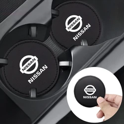 Auto Coaster Antislip Cup Onderdelen Kussen Houder Matten Voor Nissan Qashqai X-Trail T32 T31 Juke J10 J11 Kicks Tiida Pathfinder Opmerking