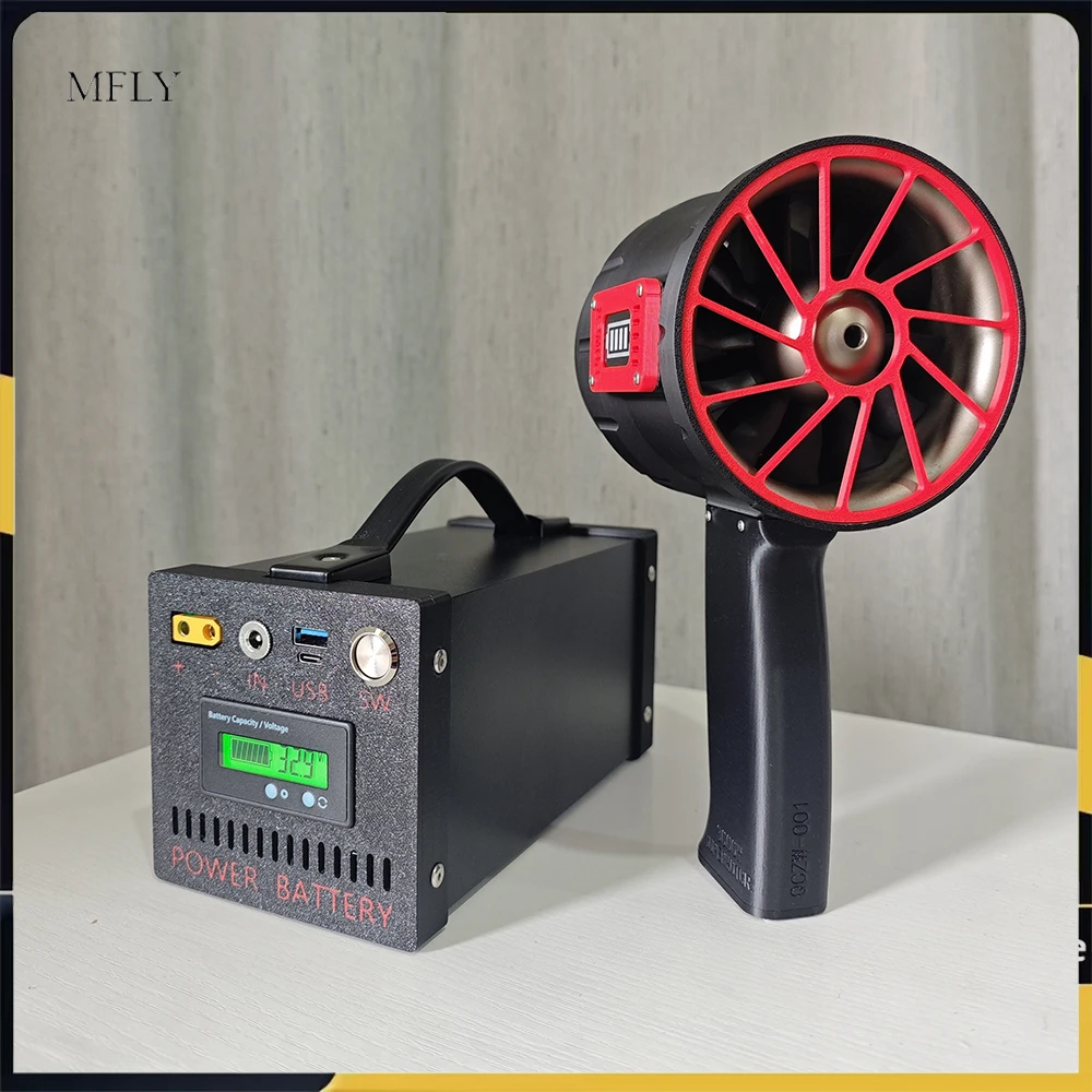 

High Performance 90mm Brushless Motor Turbo Fan Dust Blower Air Dryer Snow Remover Thrust Air Blower for Keyboard Cleaning