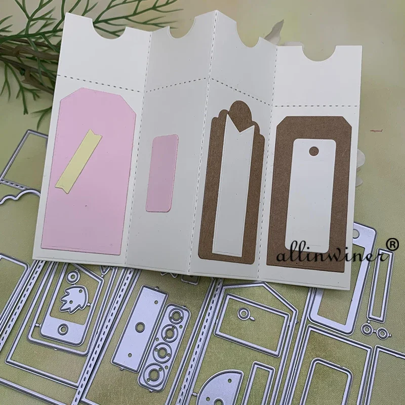 

Новая металлическая вырубная форма для DIY-творчества: рамка для этикеток, трафарет для скрапбукинга, тиснения, бумажных открыток и альбомов