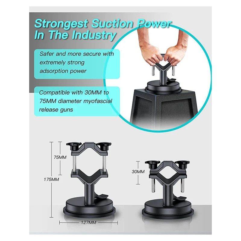 ข้อเสนอยอดนิยม Fascia ผู้ถือปืนพกรุ่นส่วนตัววงเล็บถ้วยดูด Fascia ปืนพกผ่านยาง PET Fixing Bracket