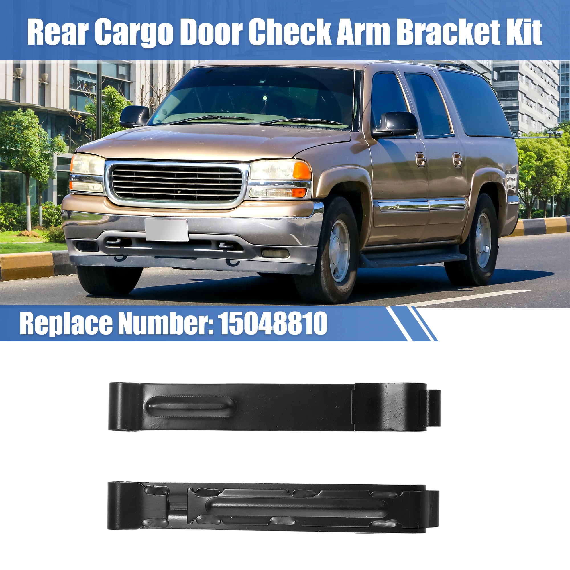 X Autohaux Rear Cargo Door Check Bracket Limiter No.15048810 for Chevrolet for GMC Suburban