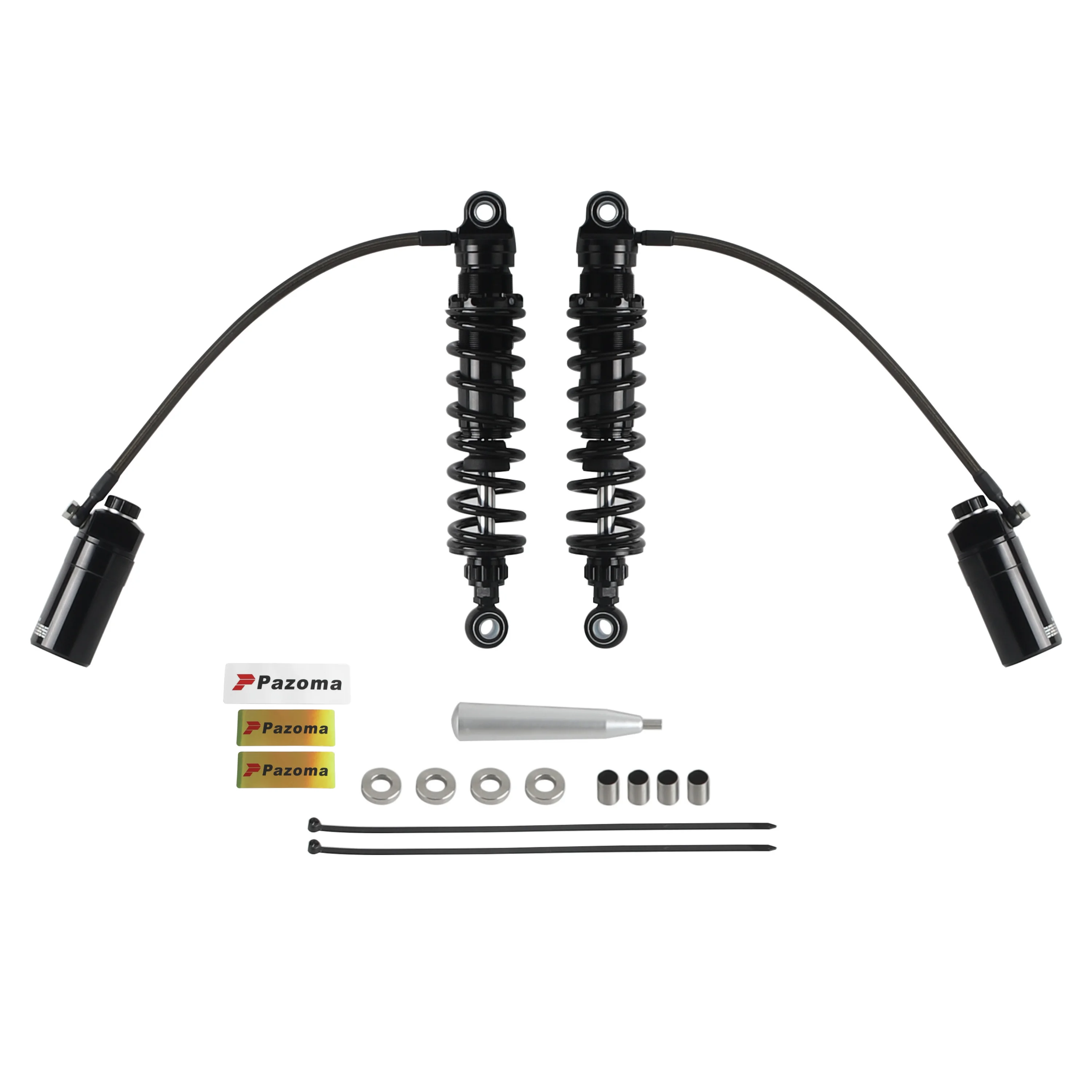دراجة نارية الصدمات الخلفية تعليق امتصاص الصدمات ضغط ضبط دراجة نارية المثبط الملحقات صالح لنماذج هارلي بجولة #1