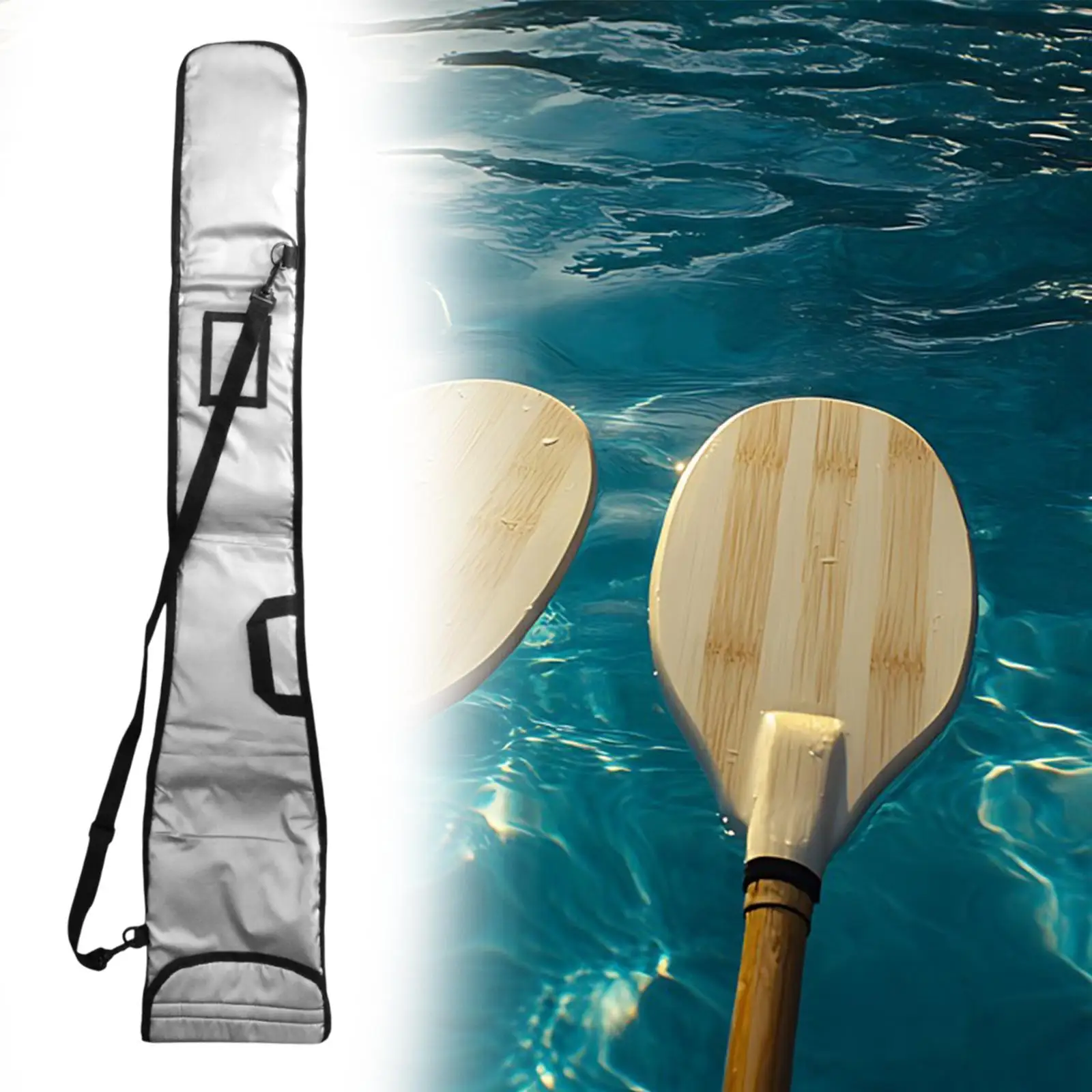 

Сумка для хранения весла для каяка, сумка для переноски из ткани Оксфорд, чехол для весла для каноэ для рафтинга, стоячего весла, серфинга, доски для серфинга на открытом воздухе