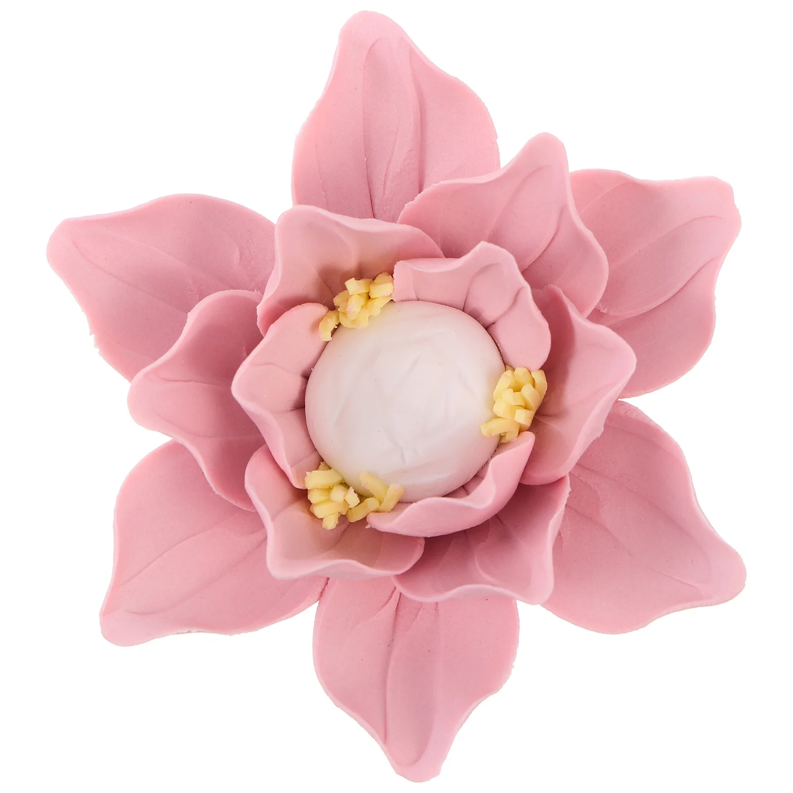 

Wall Art Ceramic Flower Ornament Bright Color Wall Hanging Decoration for Home Office Garden Living Room