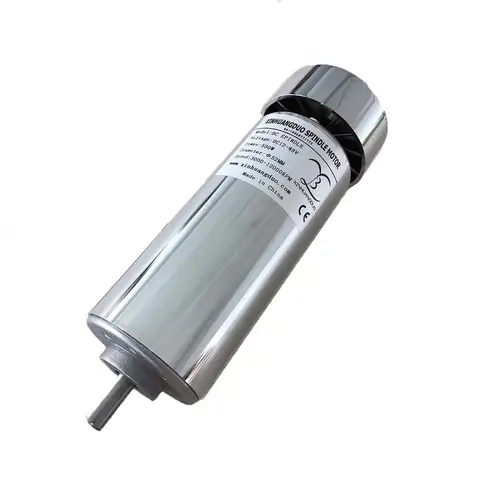 High Torque 500W DC Spindle Motor 48V 0.5KW Air Cooled Brushless Motor Kit CNC Router Engraving Milling Machine DIY Woodworking