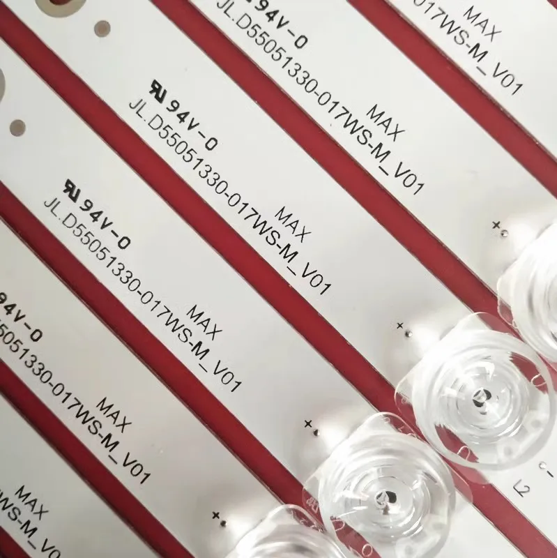 LED Backlight Strip para Backlight, 5 Lâmpada para BU, 55D2003V2W5C1B49014M