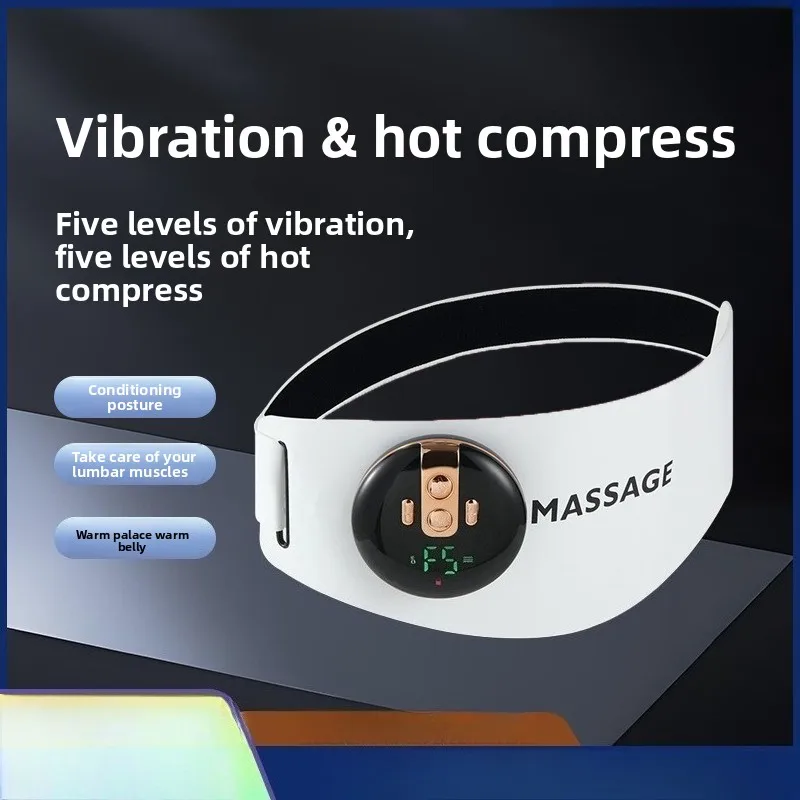 

Waist Massager Electric Heating Skinny Waist Sweating Belt Sports Fitness Running Belly Kneading Massage Belt