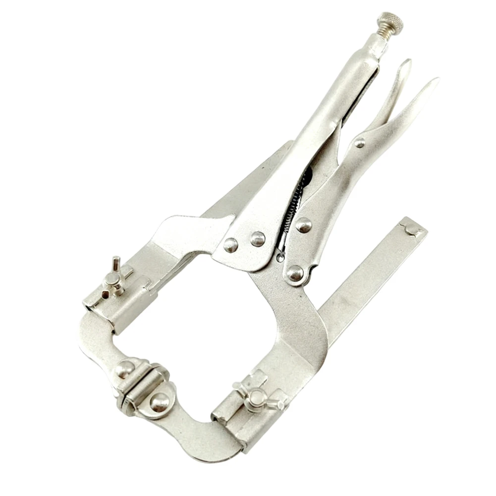 

Зажимные телескопические клещи с регулировкой, для сварочных работ, с гальваническим покрытием, из термообработанной стали, с механизмом скользящей регулировки