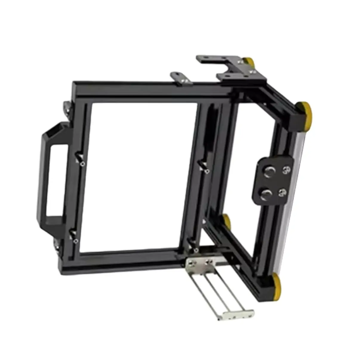 DIY Gamers Cabinet ITX PC Case Open Frame Aluminum ITX Tower Desktop Gaming Computer Chassis Rack
