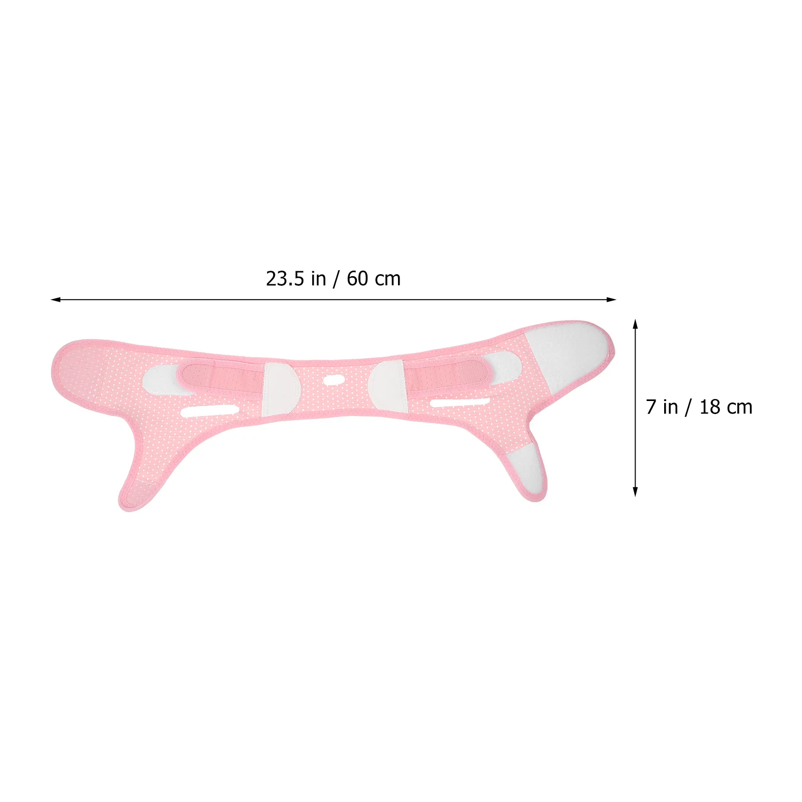 V-Shape Face Lifting Belt Reduces Double Chin Tones Contours Fashionable Color Design Face Lifting Mask