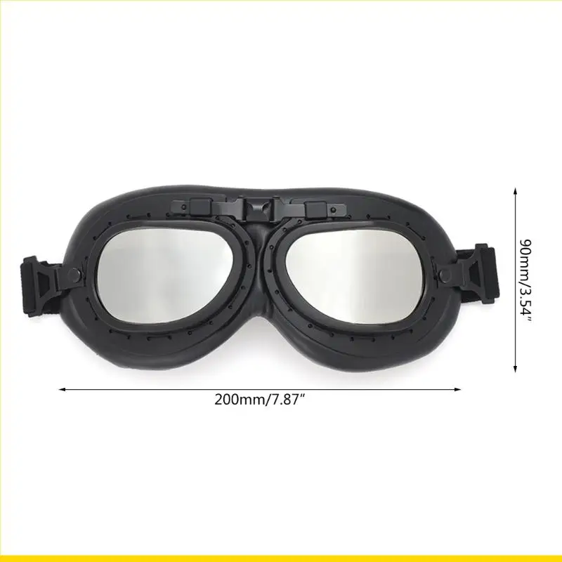 Motorcycle Goggles Dirt Bike Goggles Motocross Goggles Windproof ATV Goggles Dustproof Goggles Scratch Resistant