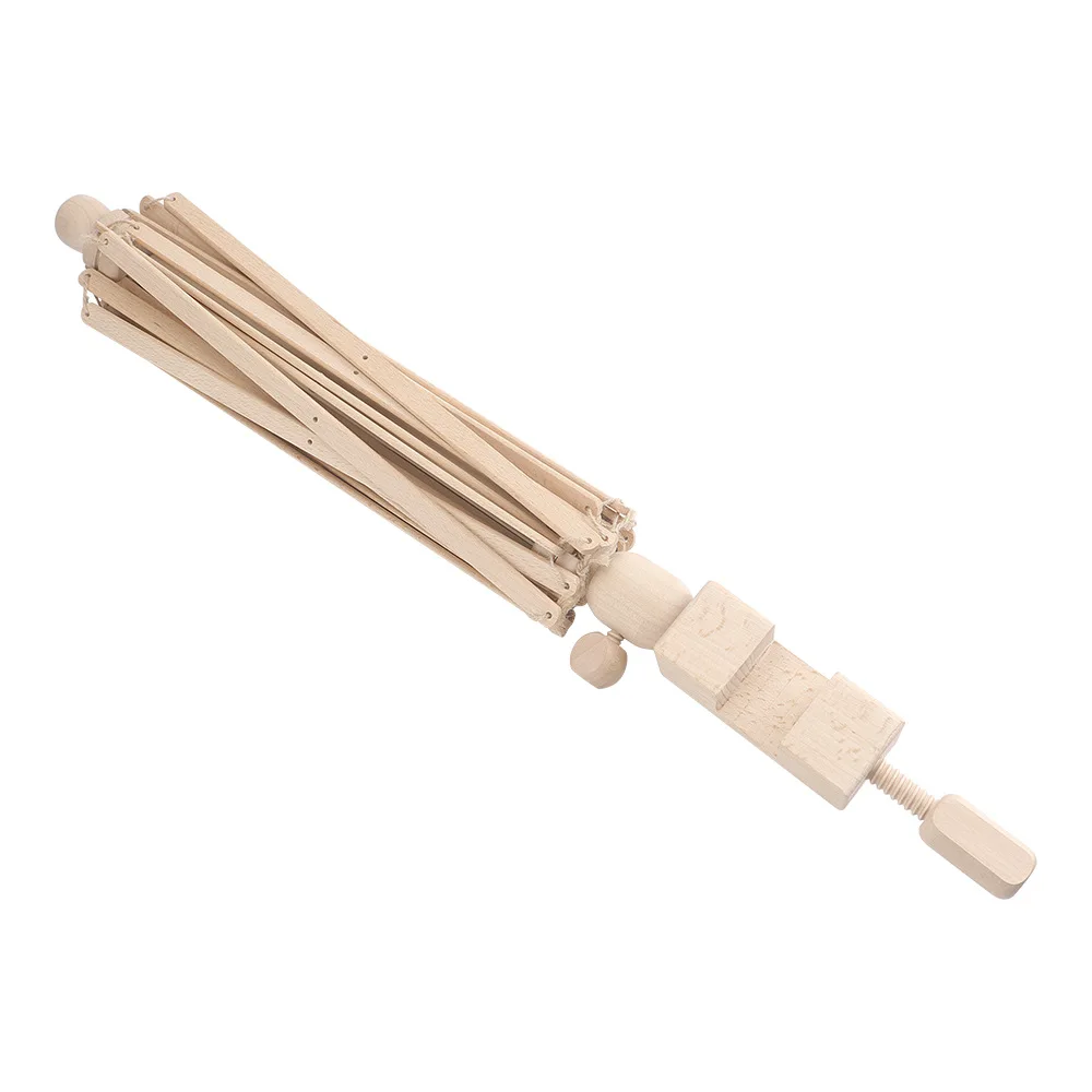 Wooden large roll hand winding machine, coil winding machine, ball machine, wire shaking machine