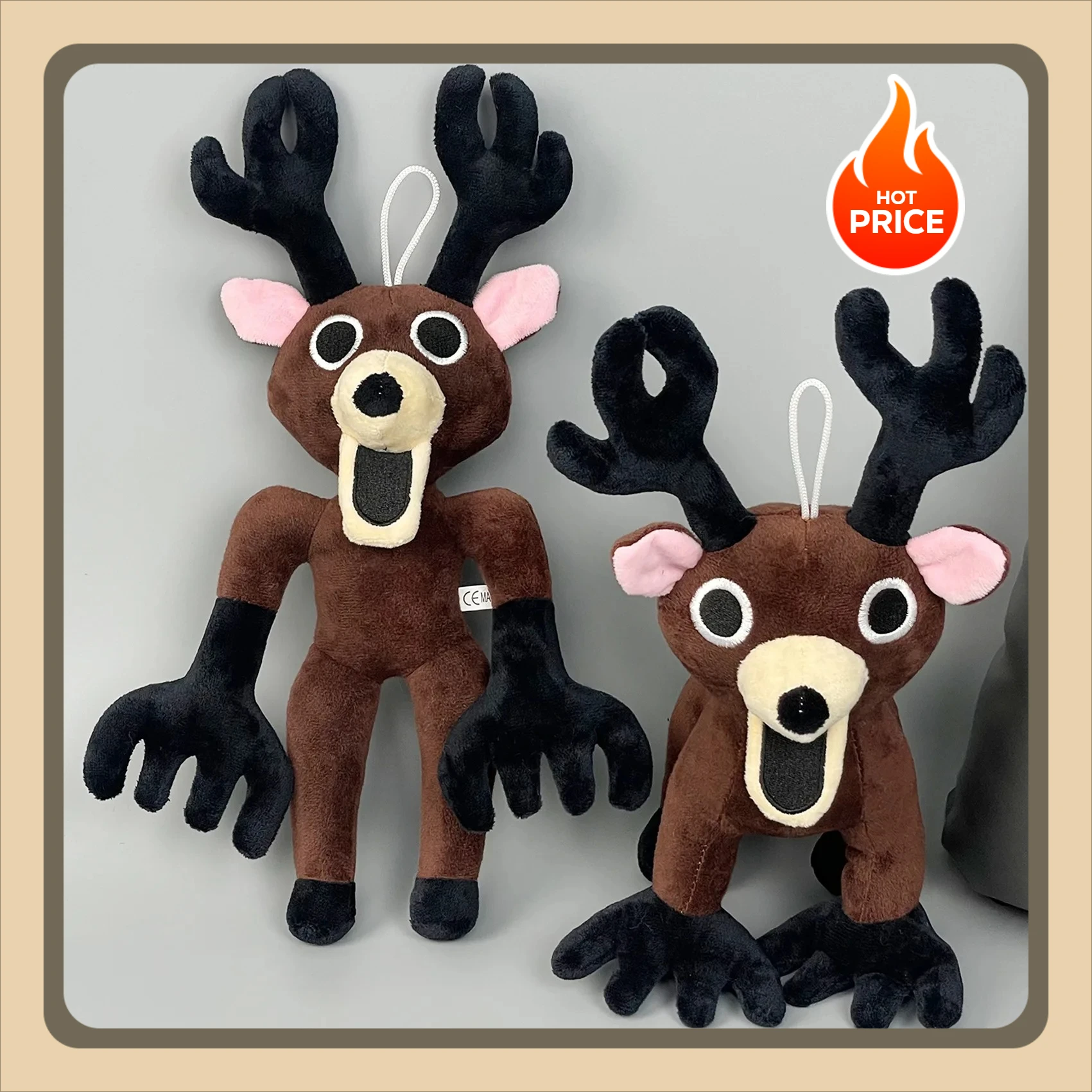 

99 ночей в плюшевом мультяшном виде оленя Милу, фаршированная кукла 2025 г., хит продаж, игровая периферия, подушка, декор, игрушка, подарок на день рождения