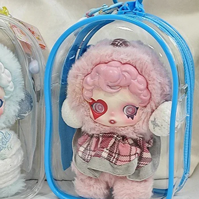 Baby Clothes Transparent Dustproof 15cm Protective Cover, Walking Bag Storage Display Case