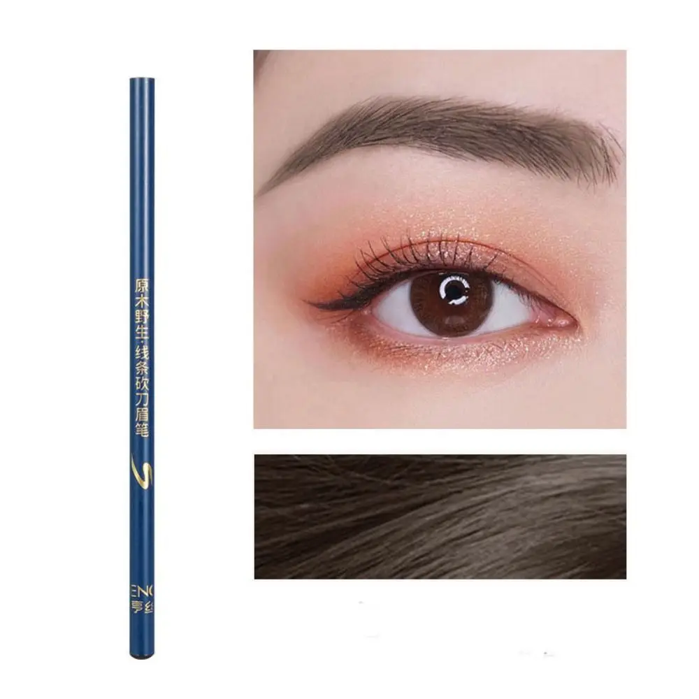 Natural Long-lasting Eyebrow Pencil Waterproof Sweat Resistant Eye Brow Pen Not Fading Smudge-proof Eyebrow enhancer Beginners