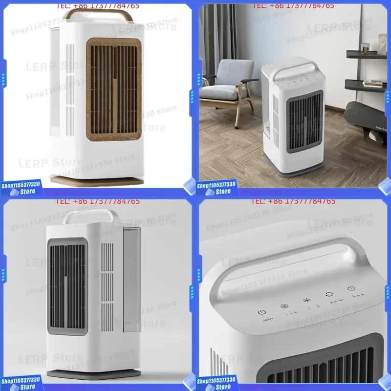 2025 New Trend Portable Air Conditioner Fan - Smart Touch Control with Timer, Multi-Functional Air Cooler for Home & Office