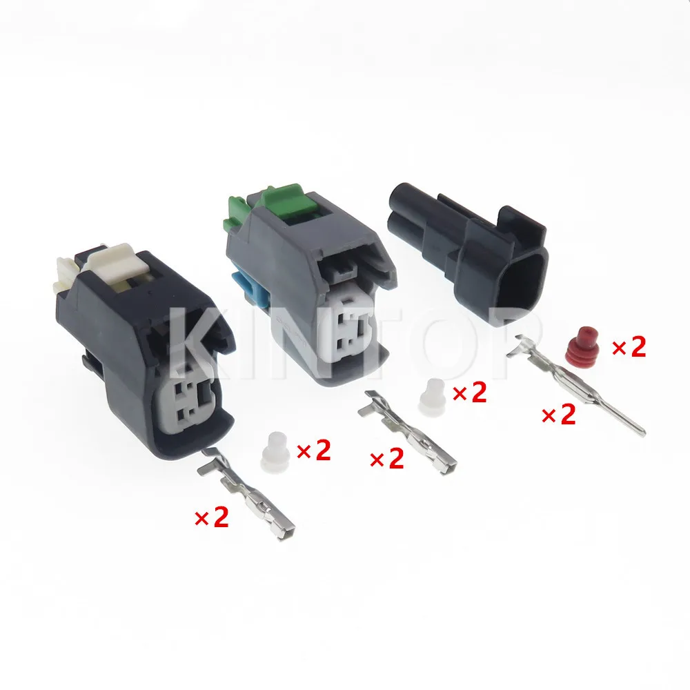 1 Set 2 Pins 15419715 34675-0001 15497399 EV6 LS2 3 ID-1000 AC Assembly Auto Injector Wiring Harness Waterproof Socket