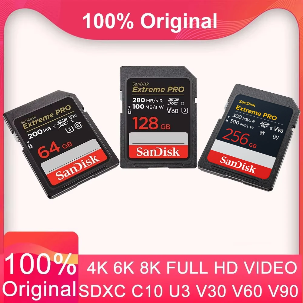 SD V30 V60 메모리 카드 추천 및 평가: 고화질 영상 촬영에 최적화된 선택