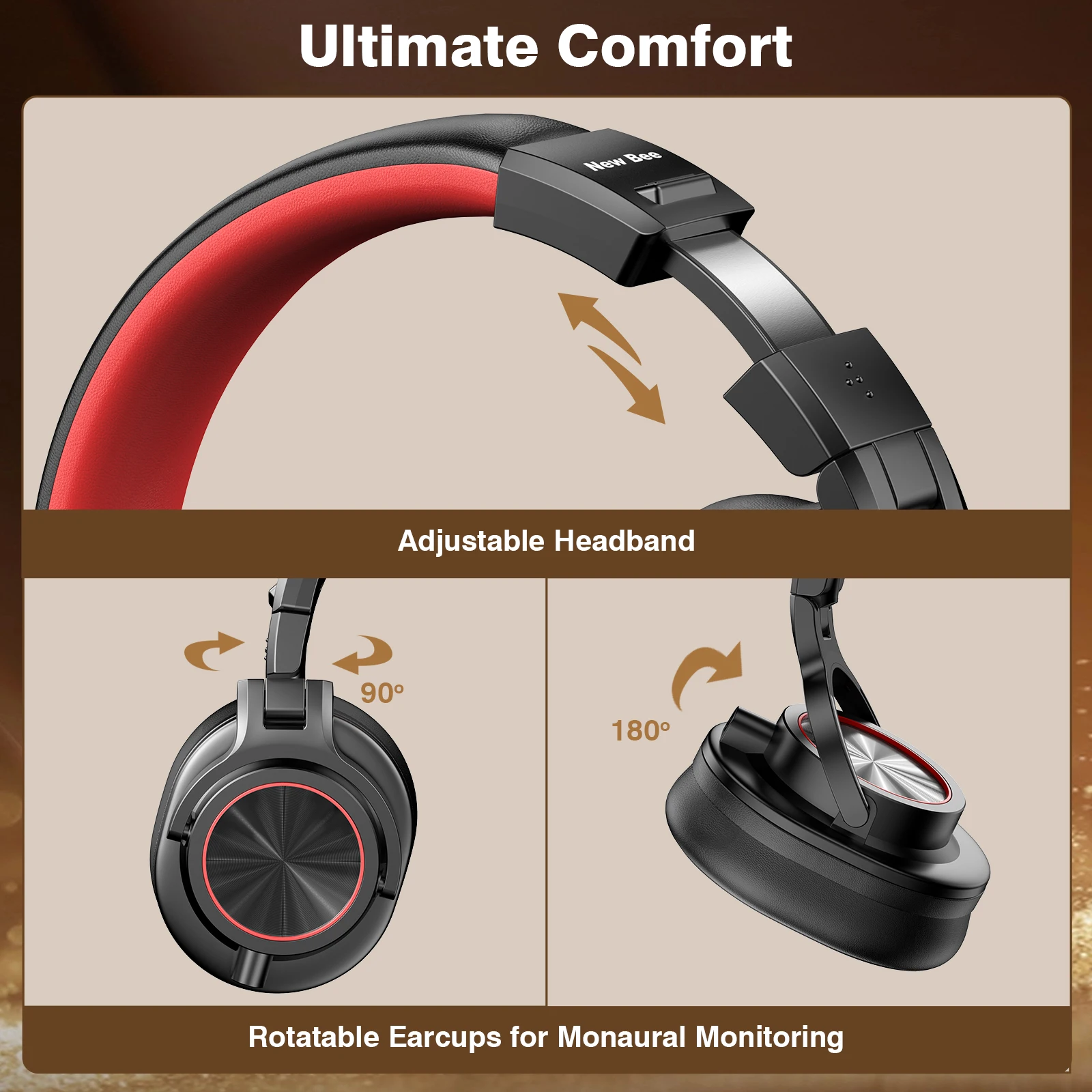 Neue Bee Wired Professionelle  – Dj Headphones Professional Bewertung und Preis