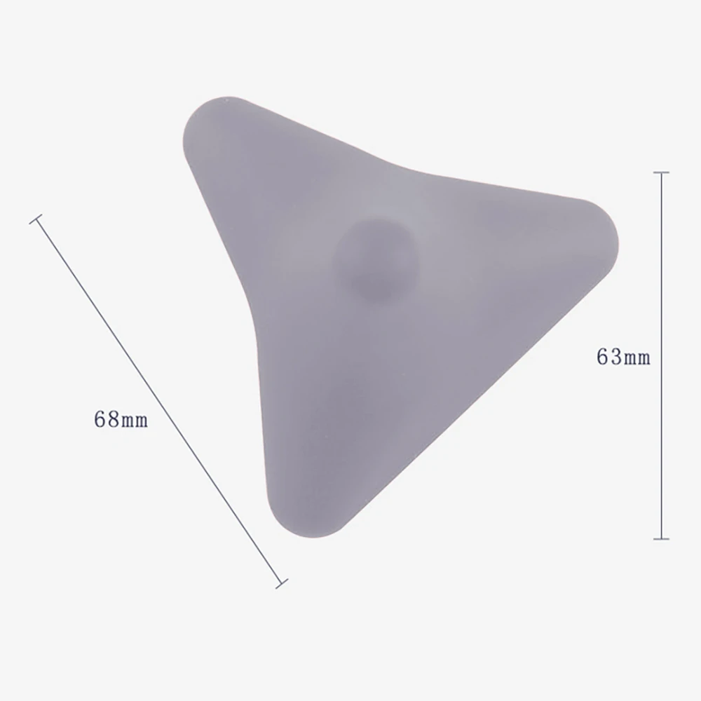 Silicon Massage Cone Solid Ball Psoas Muscle Release Back Neck Scapula Foot Yoga Triangular Relax 1