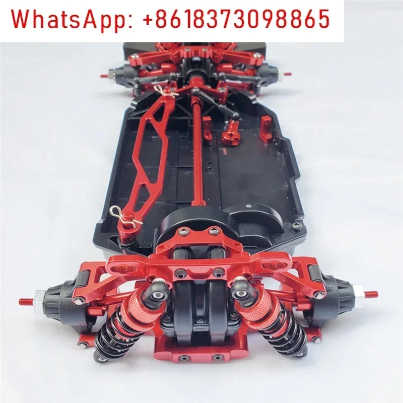 Металлический TT02 4WD 1/10 Touring Car On-Road Drift RC Car Frame Kit Шасси