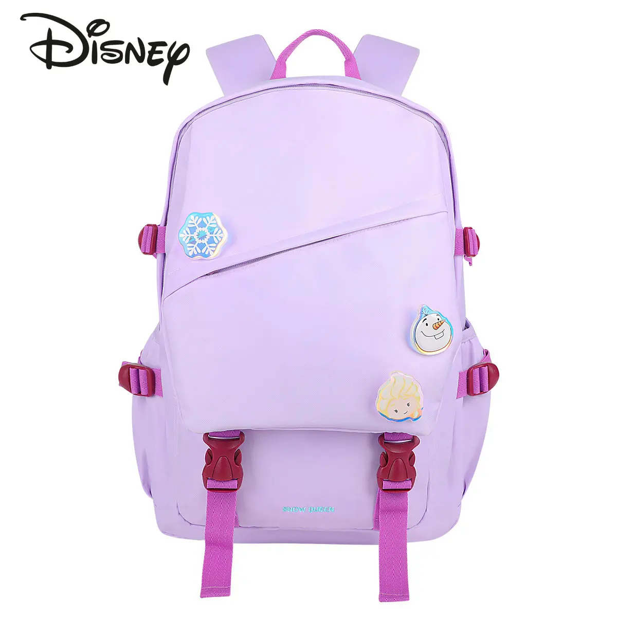 Disney New Student Backpack Fashion High Quality Waterproof Women's Backpack Cartoon Cute Large Capacity Lightweight Backpack