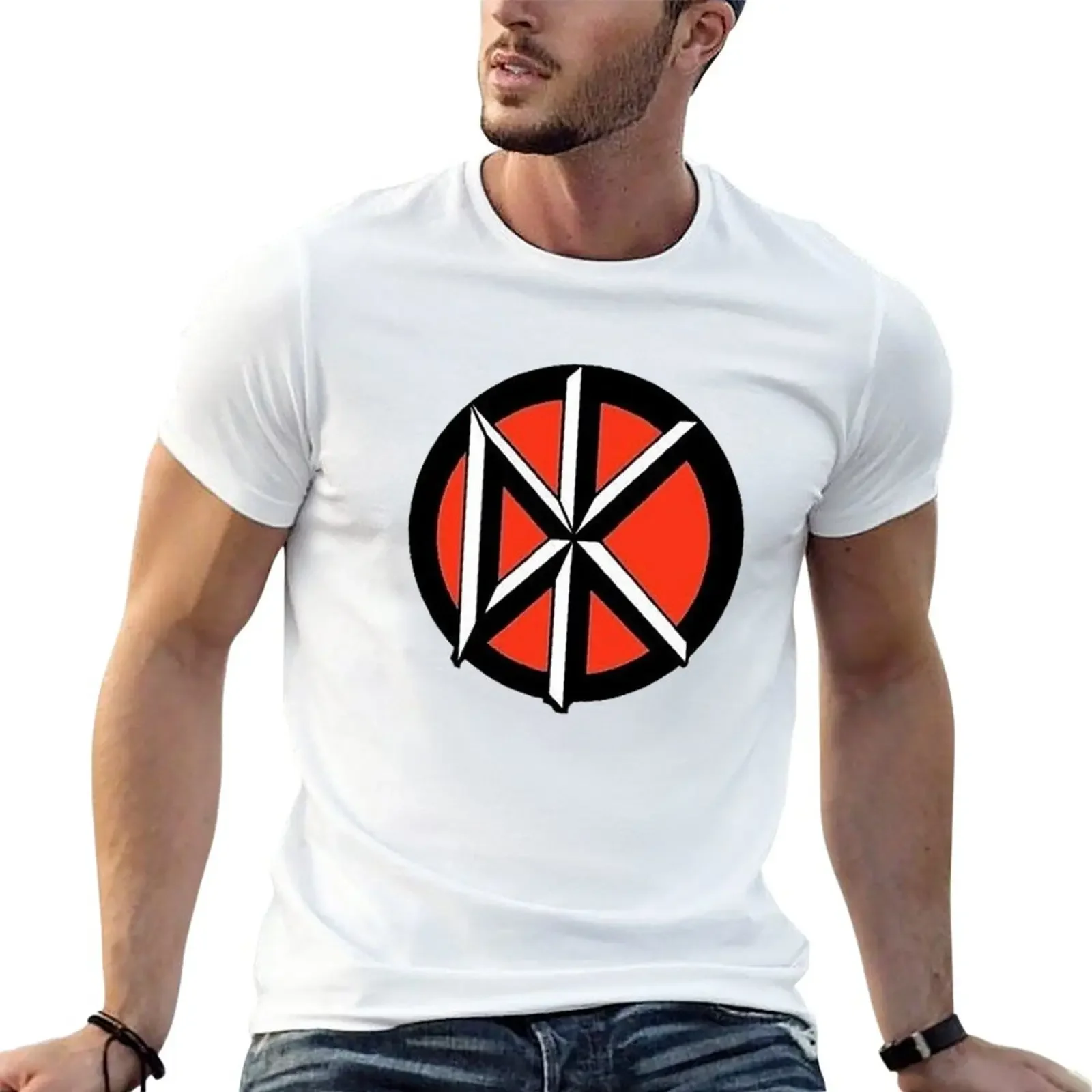 Kenedys Red Logo T-Shirt tops kawaii clothes mens graphic t-shirts