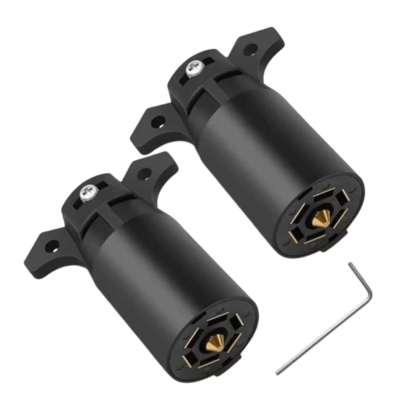 124B Plug Connector No Tools Required Trailer Light Plug Connector Trailer Plug