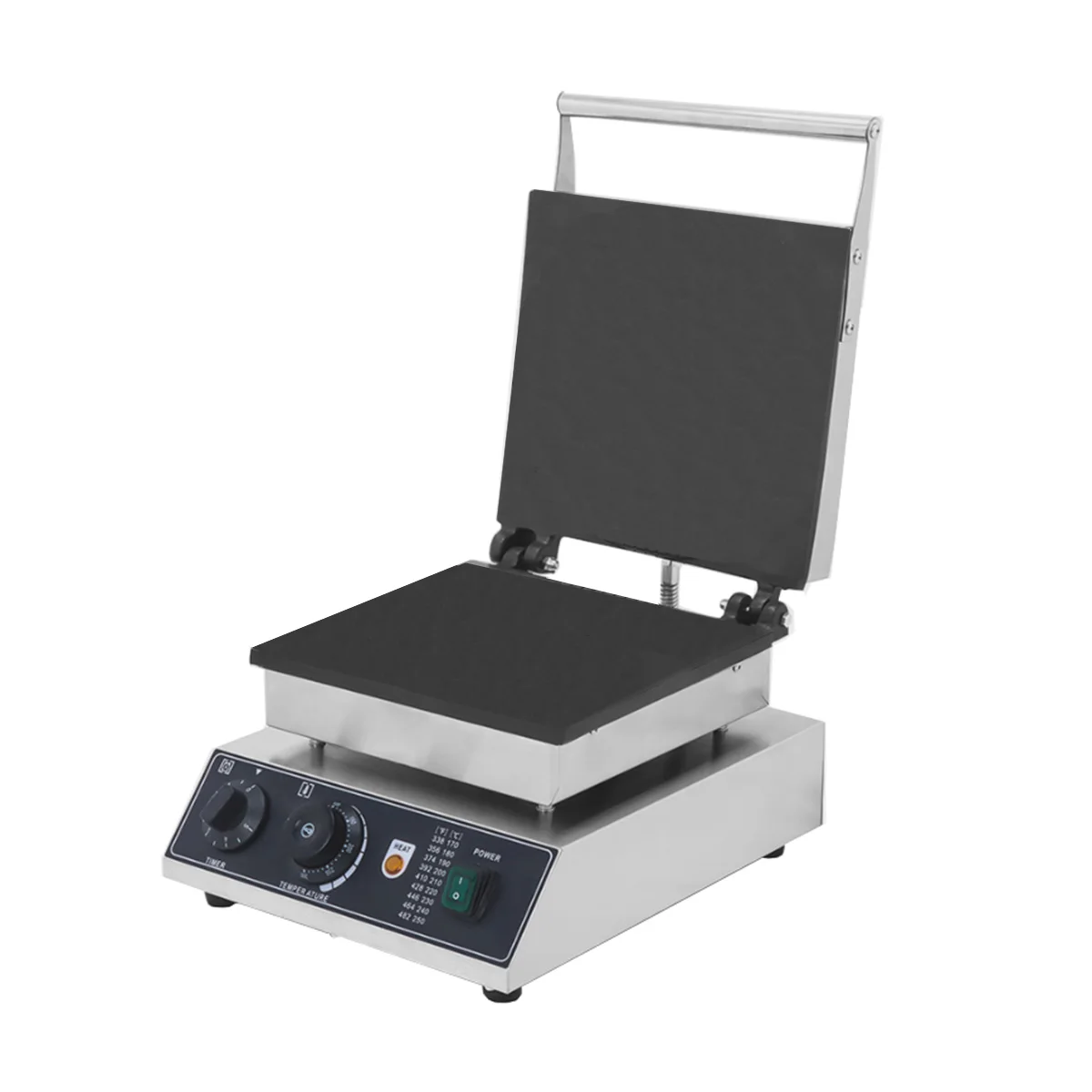 HPH2O Electric Egg Roll Machine Waffle Cone Maker Non-stick Coating Ice Cream Machine Square Shape Waffle Machine for Kitchen view 5