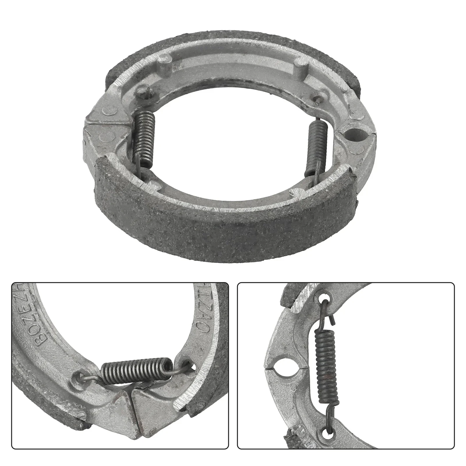 

Durable Spring Brake Shoes Convenient HighQuality Useful Replacement Caliper E-bike Fit 8 Inch Brushless Motor