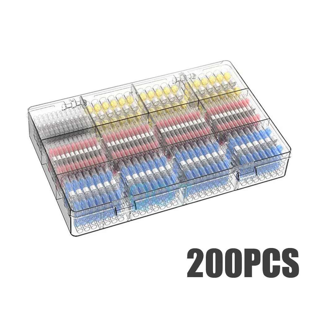 

Heat Shrinkable Wire Connectors Solderstick Waterproof Sleeve Butt Electrical Splice Tinned Solder Seal Terminal Solder Wire