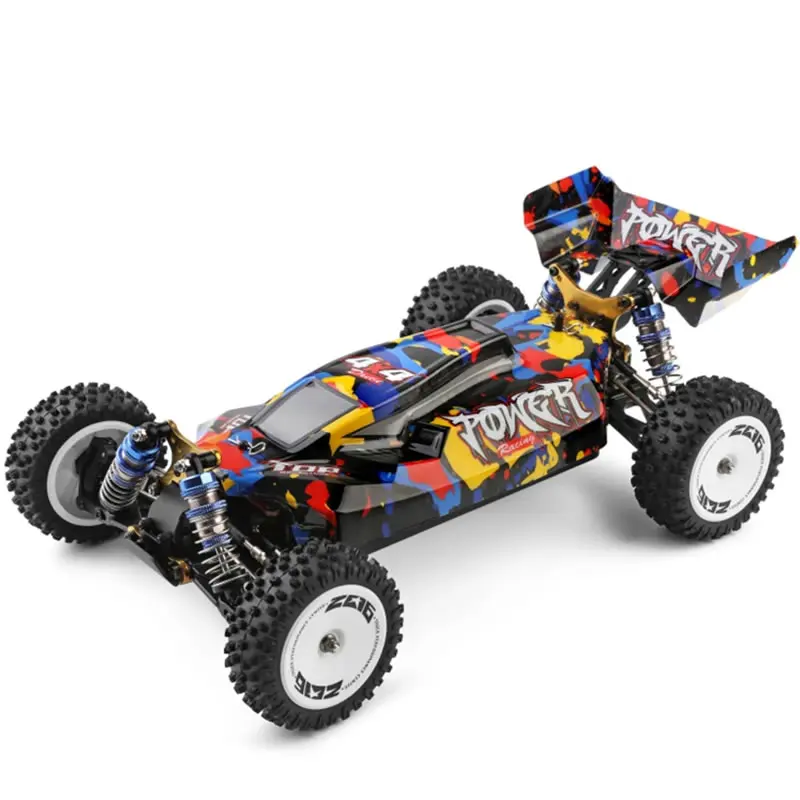 WLtoys WL 124007 V8 1:12 4WD 75KM/H RTR RC Racing Car One Hand 2.4G Remote Control Bezszczotkowe Off-Road Drift Zabawki Dorośli Dzieci Chłopcy