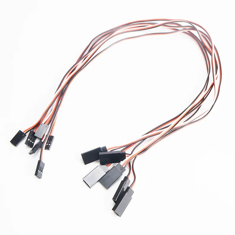 7 pz 100mm 150MM 200MM 300MM 500MM 600MM 900MM 1000MM Servo Cavo di Prolunga per Rc Elicottero Rc Drone Espandere