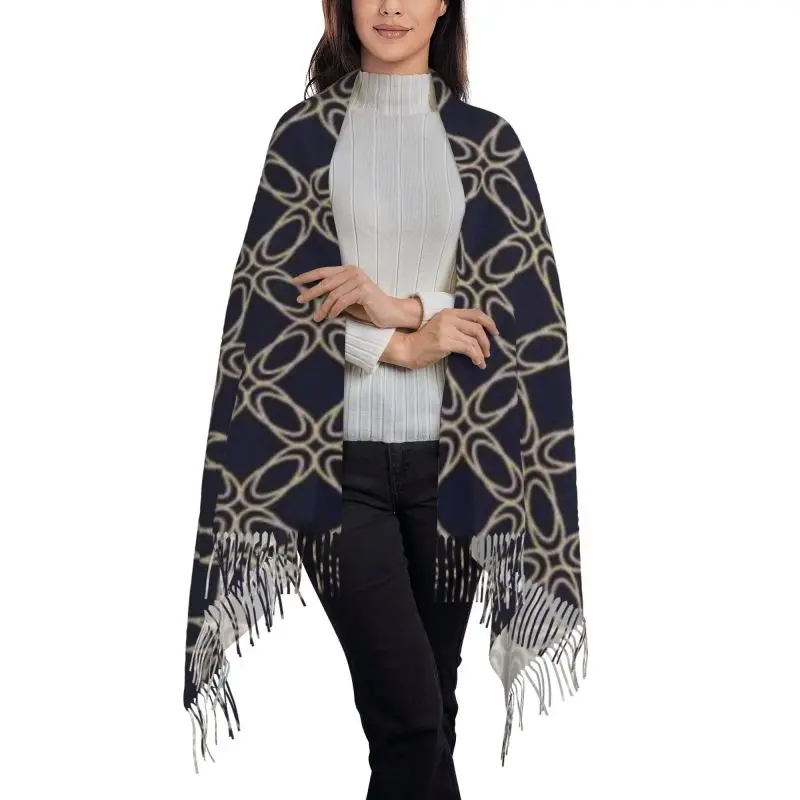 geometric figure new model Scarf Cashmere Woman Wool Ladies Scarf Warm Scarf Women's Winter Scarves Autumn
