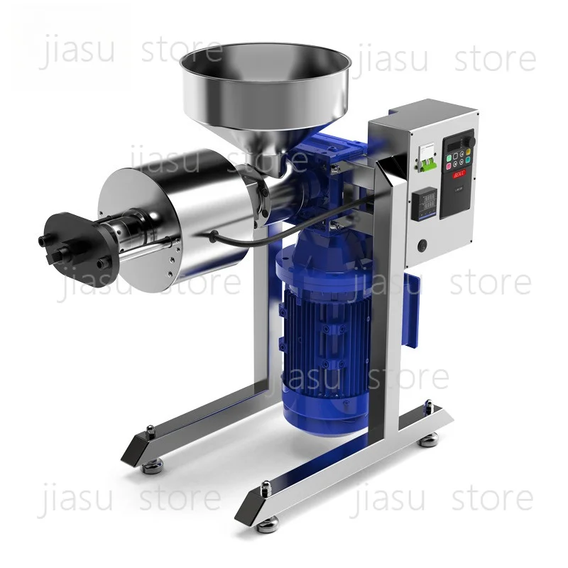 SP05 Variable Frequency Mobile Commercial Oil Extractor Machine Press Peanut Sesame Rapeseed Flax Sunflower Seeds - view 2
