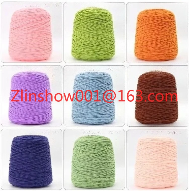 Wholesale 400g Yarn Cone 8ply Rugs and Carpet Tufting Acrylic Yarn Standard Packing Case or Bag Melange Yarn