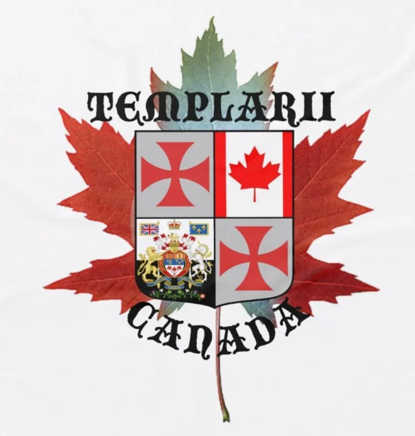 Templarius Crusader Coat of Arms Canadian Knights Templar T-Shirt 100% Cotton O-Neck Short Sleeve Casual Mens T-shirt Size S-3XL
