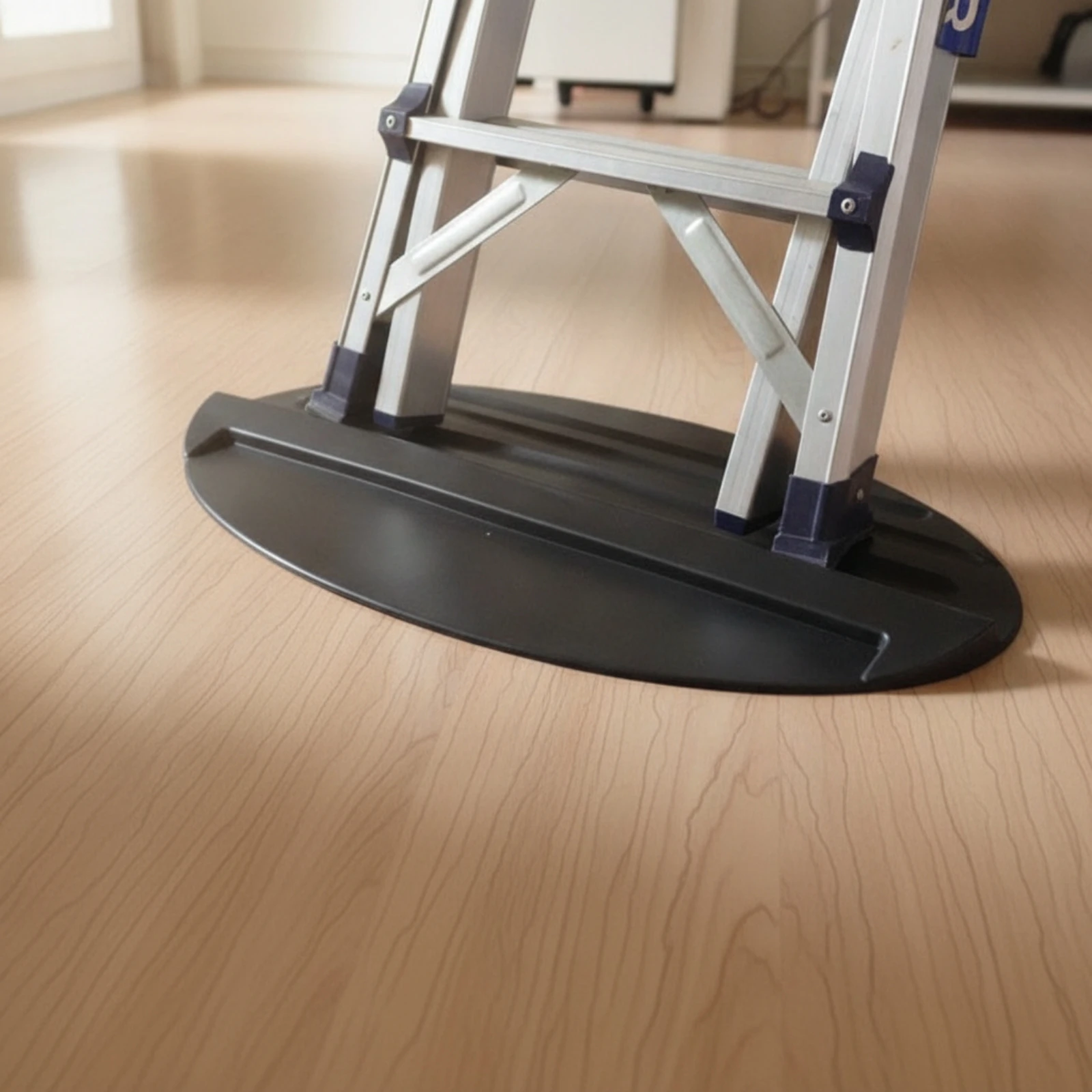 Ladder Anti-Slip Mat Wear-Resistant Ladder Stabilizer Mat Safe Portable for Homeowners, Home Maintenance, Outdoor Work