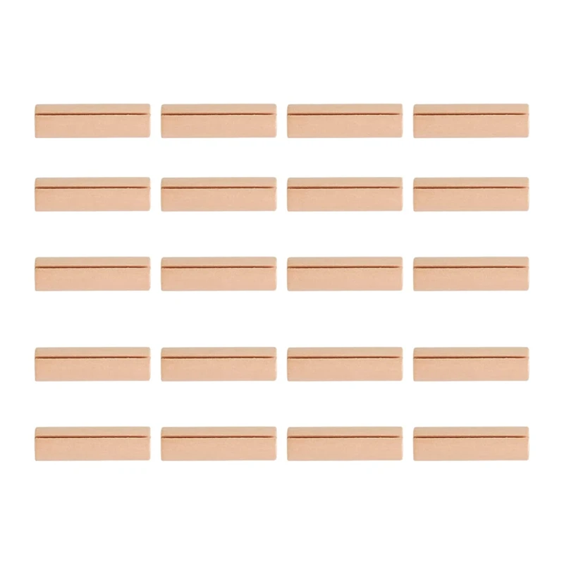 木製の場所カードホルダー、木製のテーブル番号スタンド、結婚式の看板、素朴なメッセージ名のディスプレイスタンド、20個