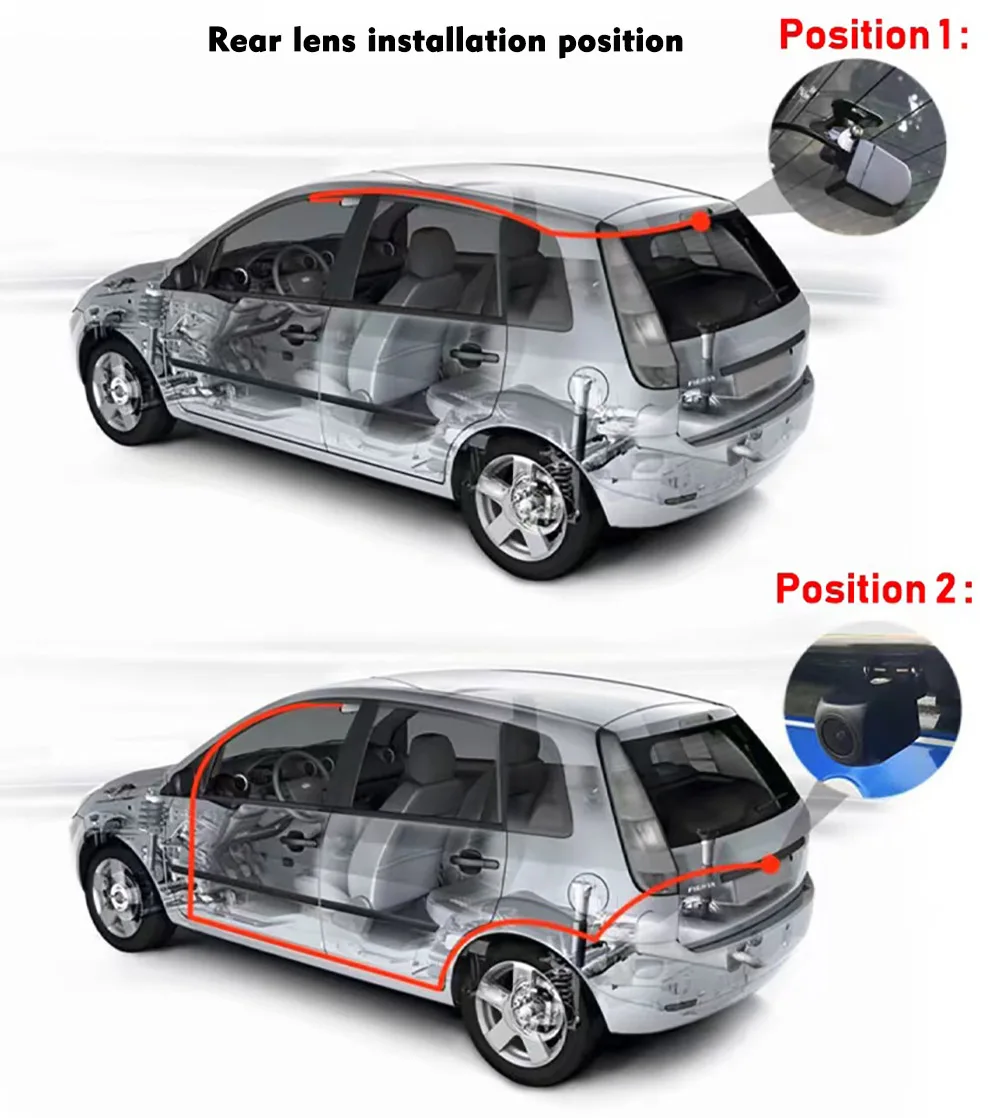 4K Auto-Dashcam DVR-Rekorder mit App-Steuerung, Blackbox mit WLAN, Sprachaufzeichnung, 24h Parküberwachungsfunktion, Autozubehör – Detail 9